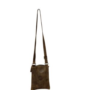 Roots Vintage Brown Leather Smal Bag